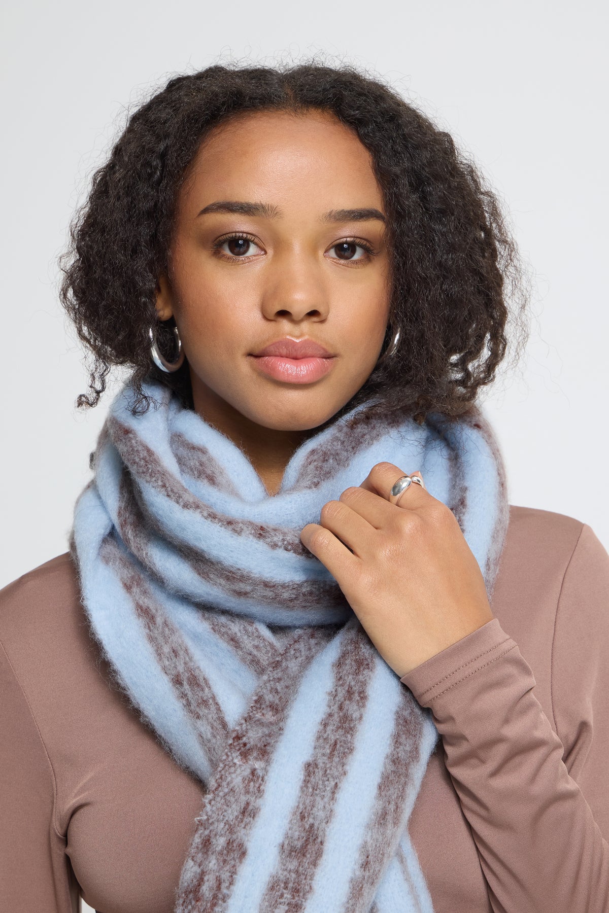 IAFRIDAL SCARF coffee