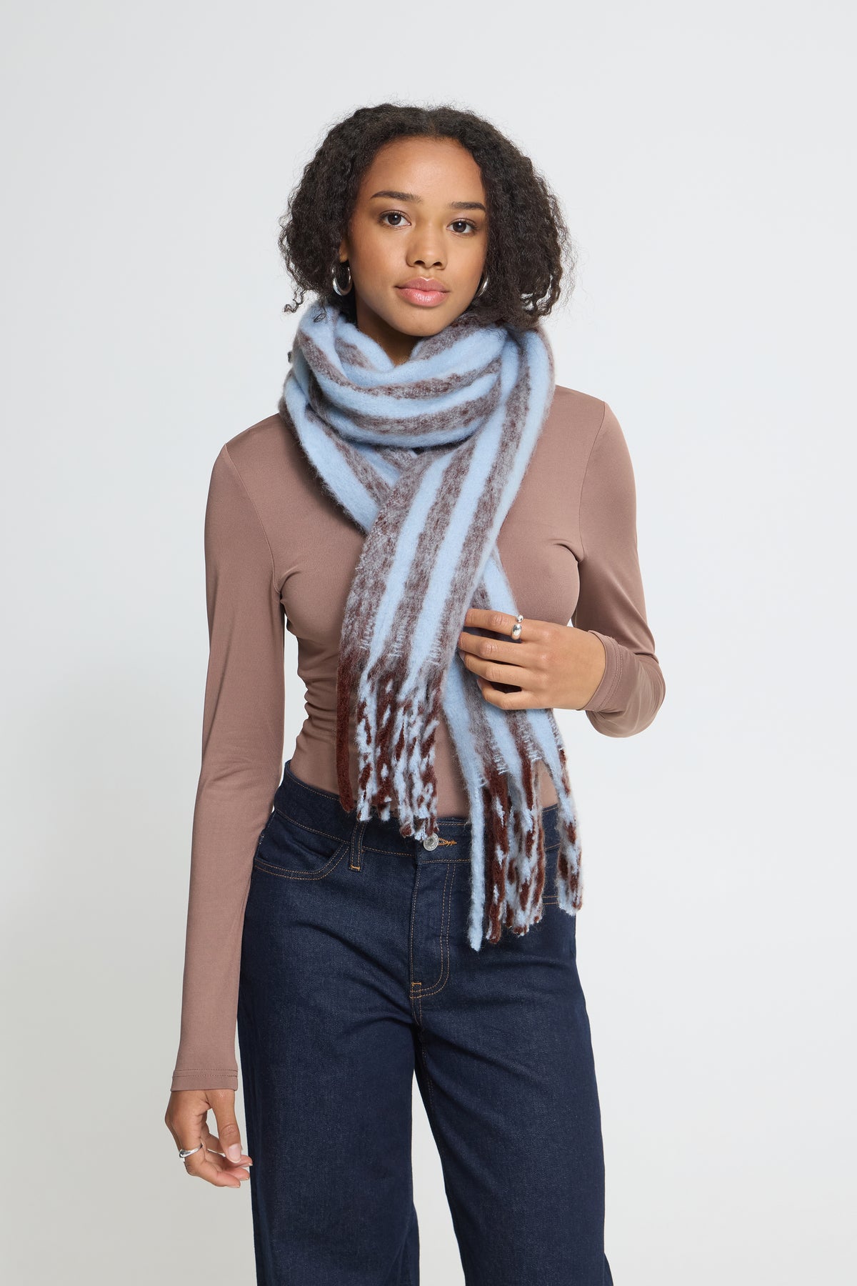 IAFRIDAL SCARF coffee