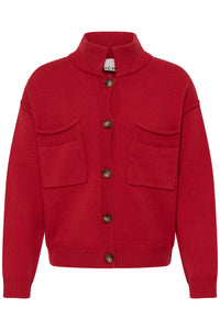 IHBETIAS CARDIGAN rood