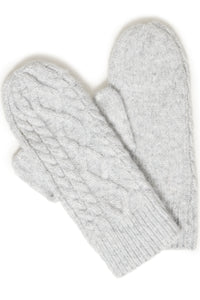 IAEDITH MITTENS licht grijs