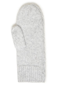 IAEDITH MITTENS licht grijs