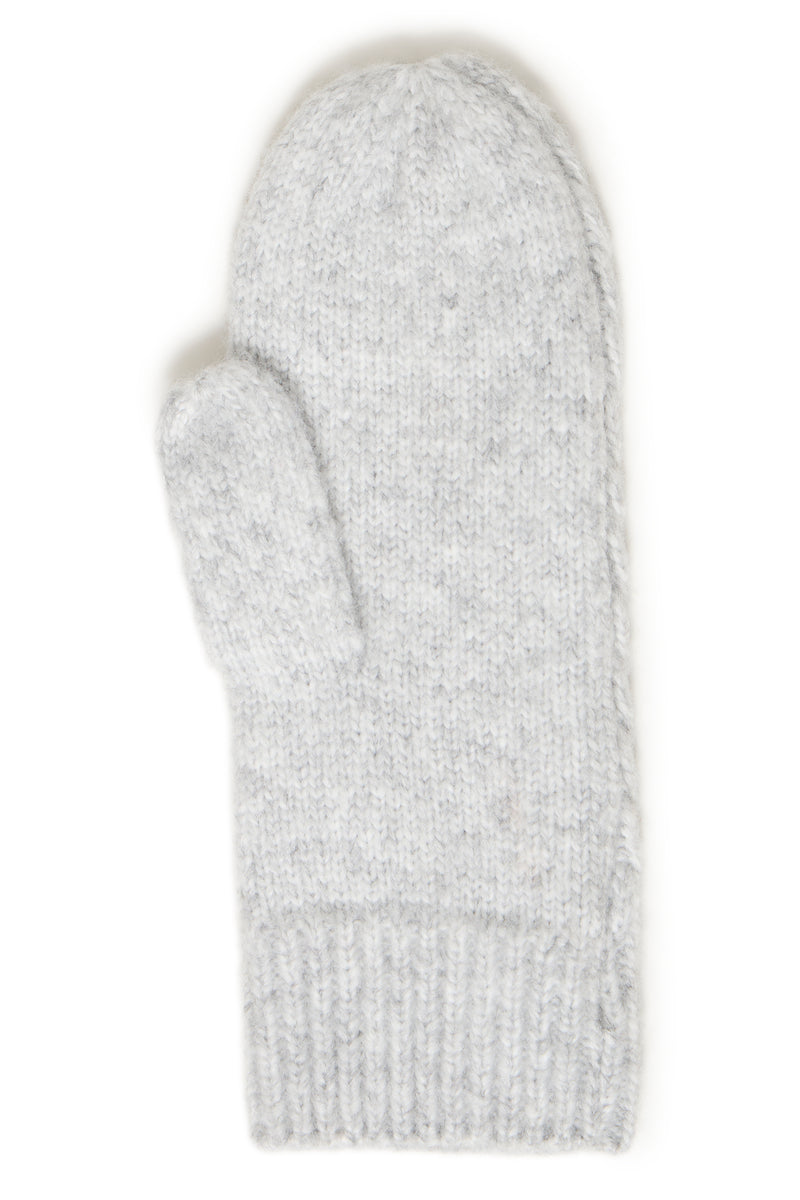 IAEDITH MITTENS licht grijs