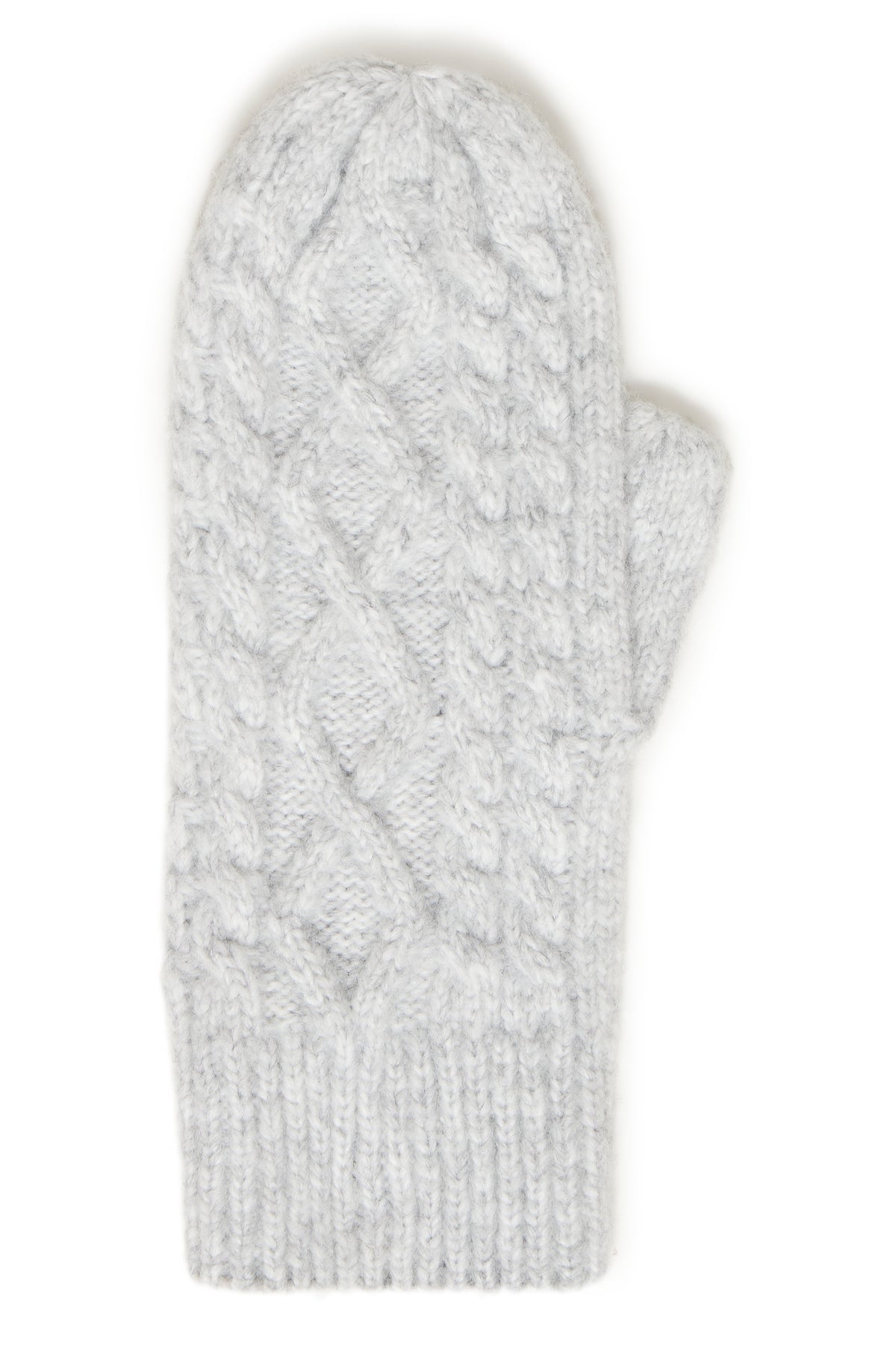 IAEDITH MITTENS licht grijs