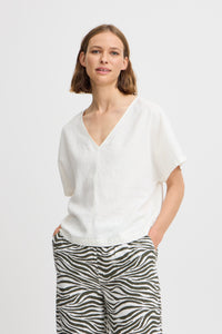 BYFALAKKA BLOUSE ecru