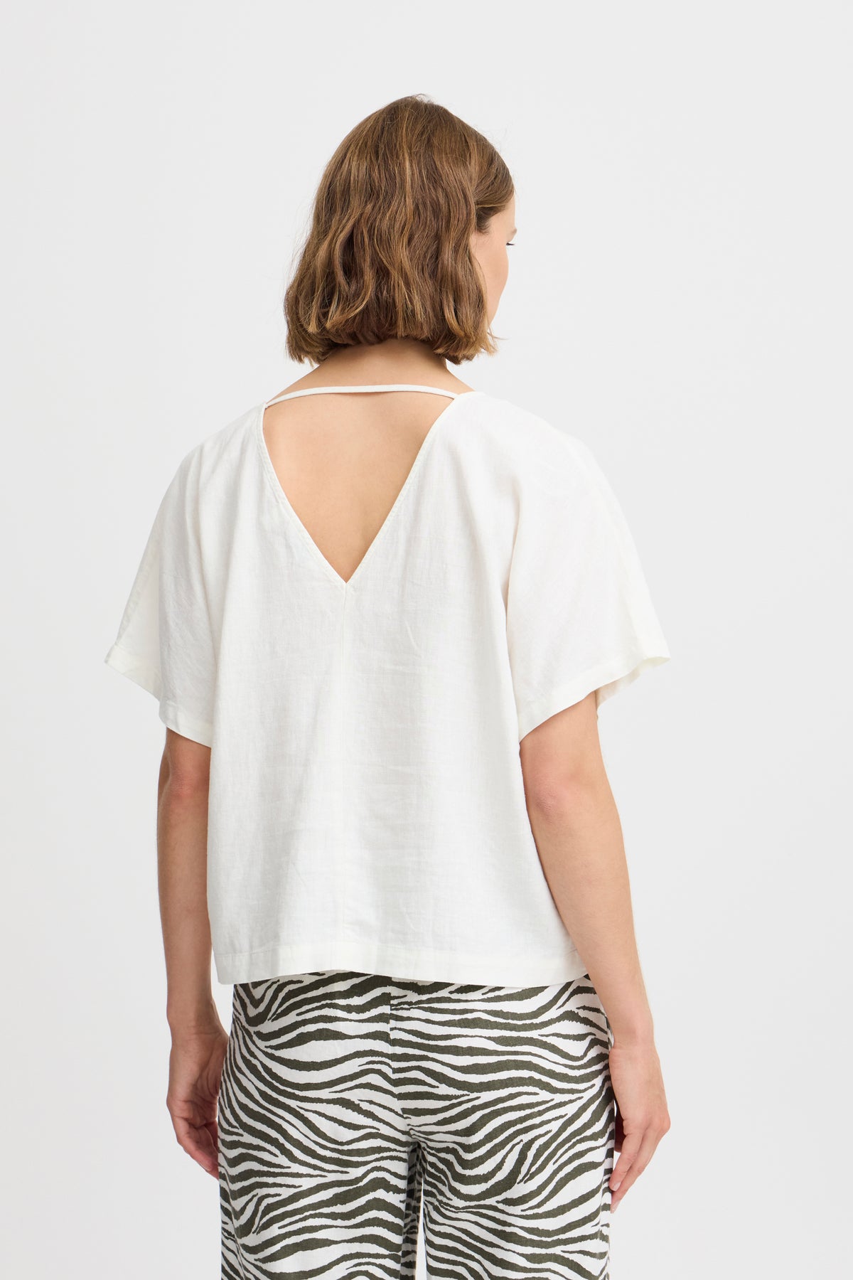BYFALAKKA BLOUSE ecru