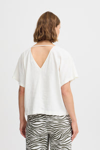 BYFALAKKA BLOUSE ecru