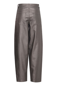 BYKIKO CURVED PANTS antraciet