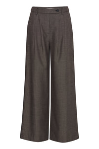 BYDAIKO PANTS donkerbruin