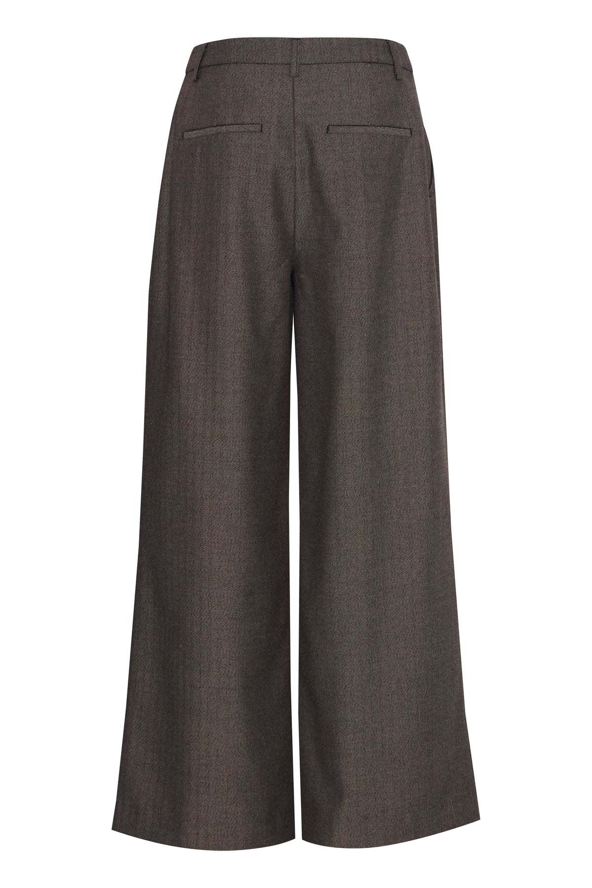 BYDAIKO PANTS donkerbruin