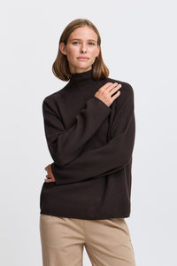 BYOTARI ROLLNECK zwart