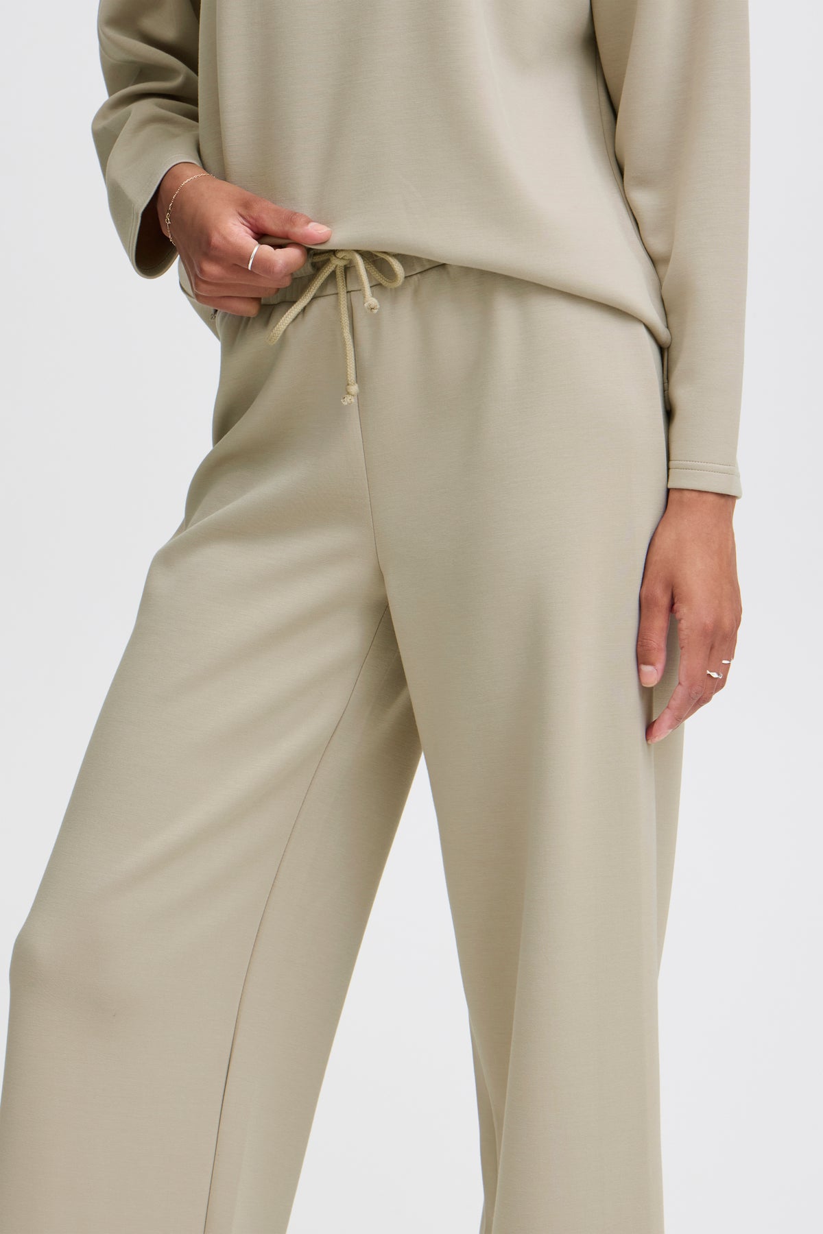 BYPUSTI PANTS beige