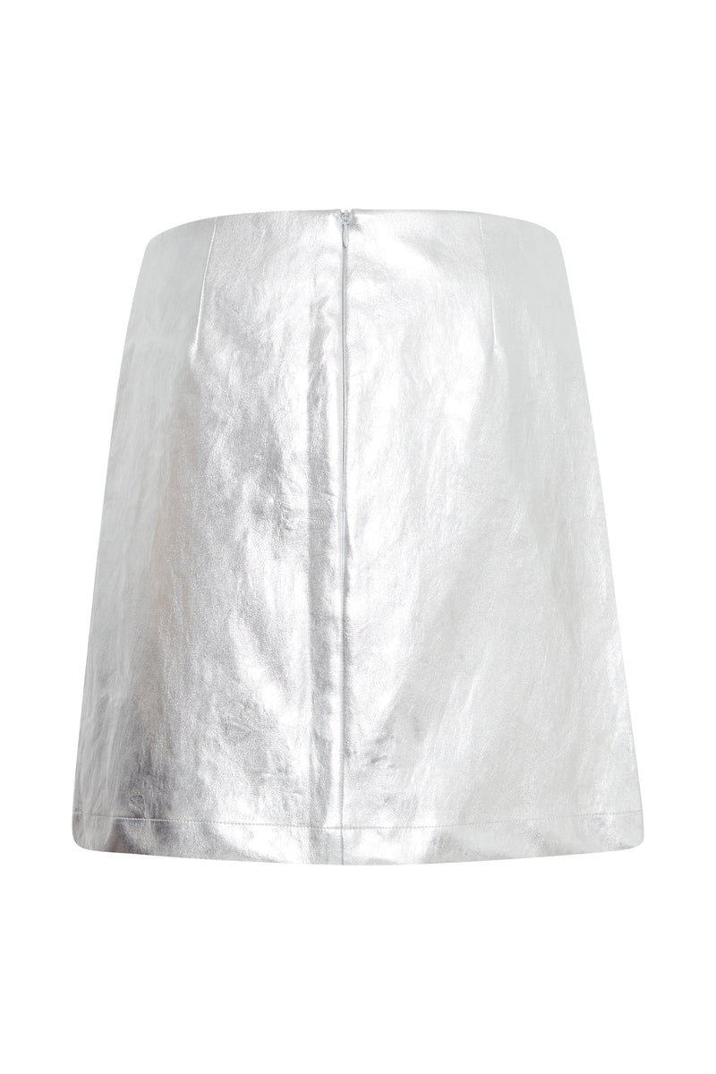 BYDALAMO SKIRT zilver