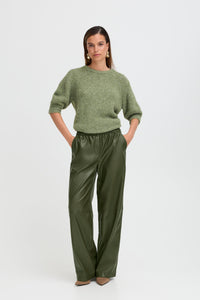 BYDAJA JOGGER PANTS kaki