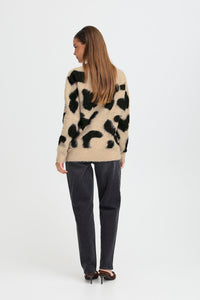 BYMINYAX PULL beige en zwart