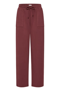 BYPUSTI SWEATPANTS bordeaux
