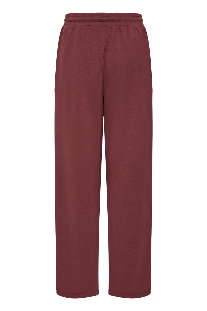 BYPUSTI SWEATPANTS bordeaux