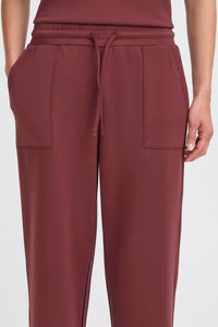 BYPUSTI SWEATPANTS bordeaux