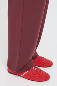 BYPUSTI SWEATPANTS bordeaux