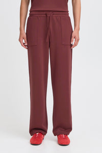 BYPUSTI SWEATPANTS bordeaux