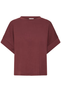 BYPUSTI SHIRT bordeaux