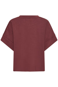 BYPUSTI SHIRT bordeaux