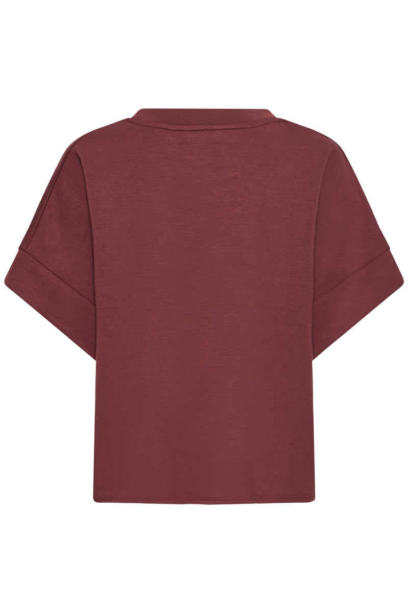 BYPUSTI SHIRT bordeaux