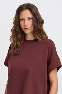 BYPUSTI SHIRT bordeaux