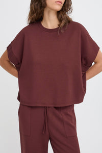 BYPUSTI SHIRT bordeaux