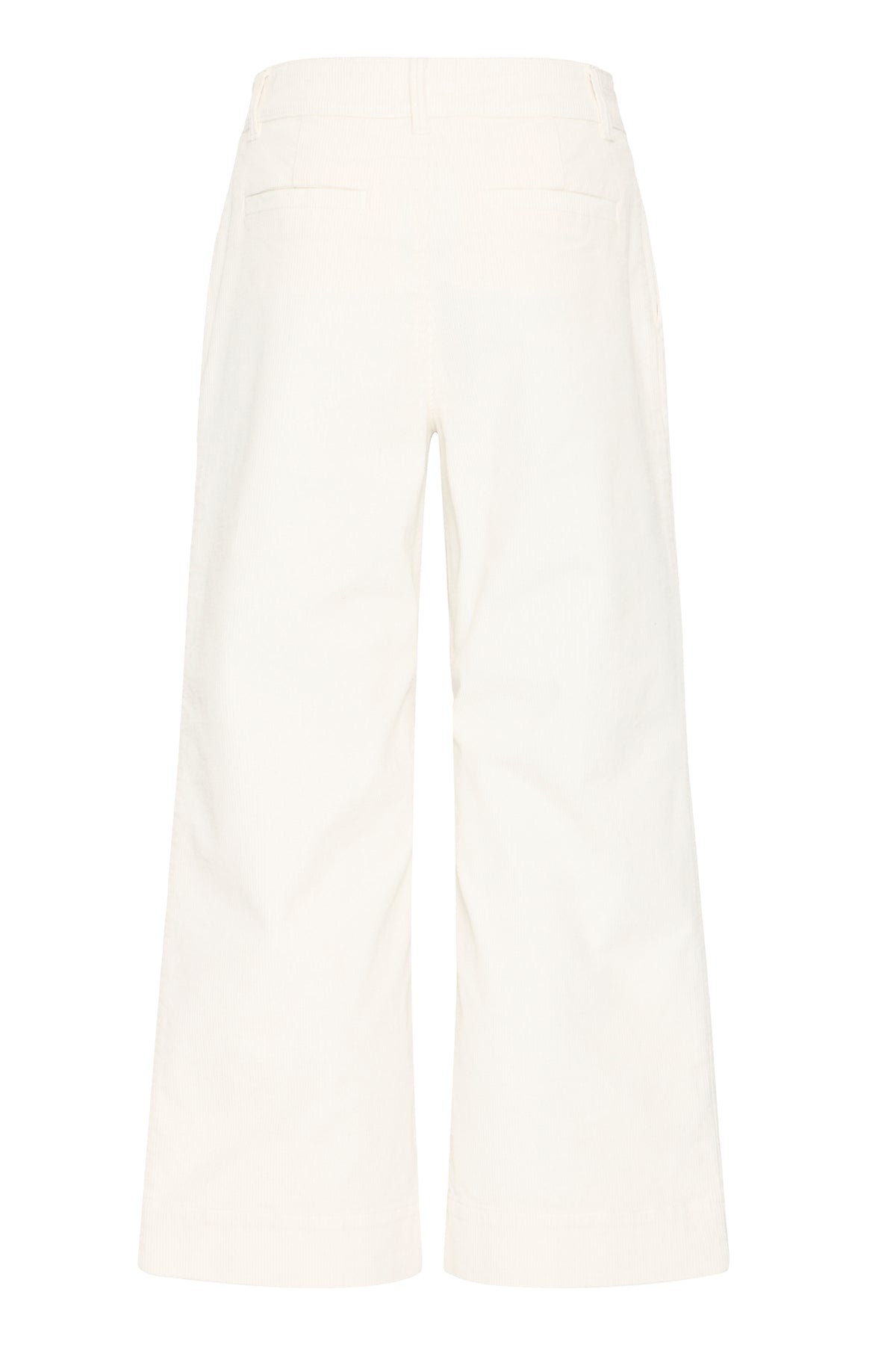 BYDASIK CROPED PANTS ecru
