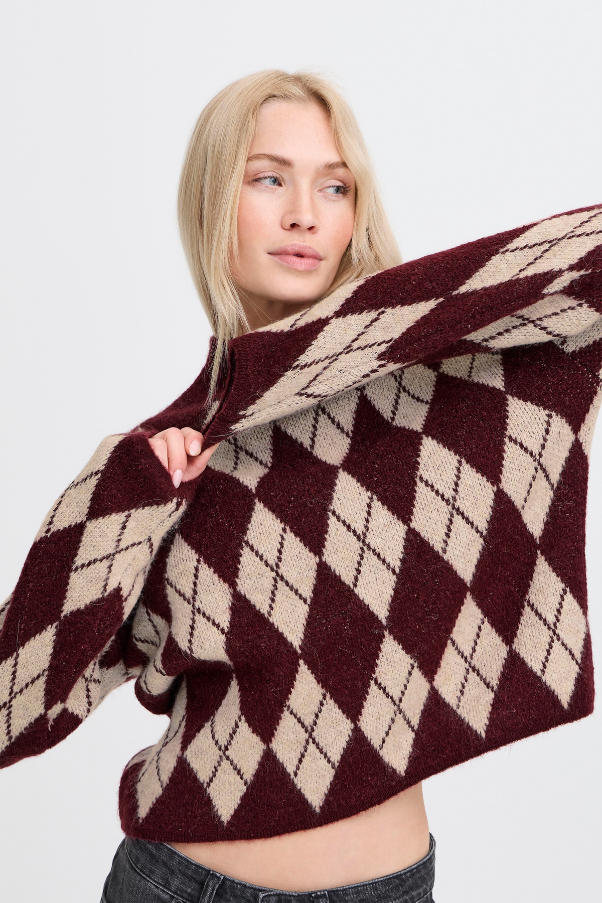 BYNAFTA ARGYLE JUMPER ruit