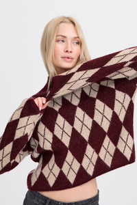 BYNAFTA ARGYLE JUMPER ruit