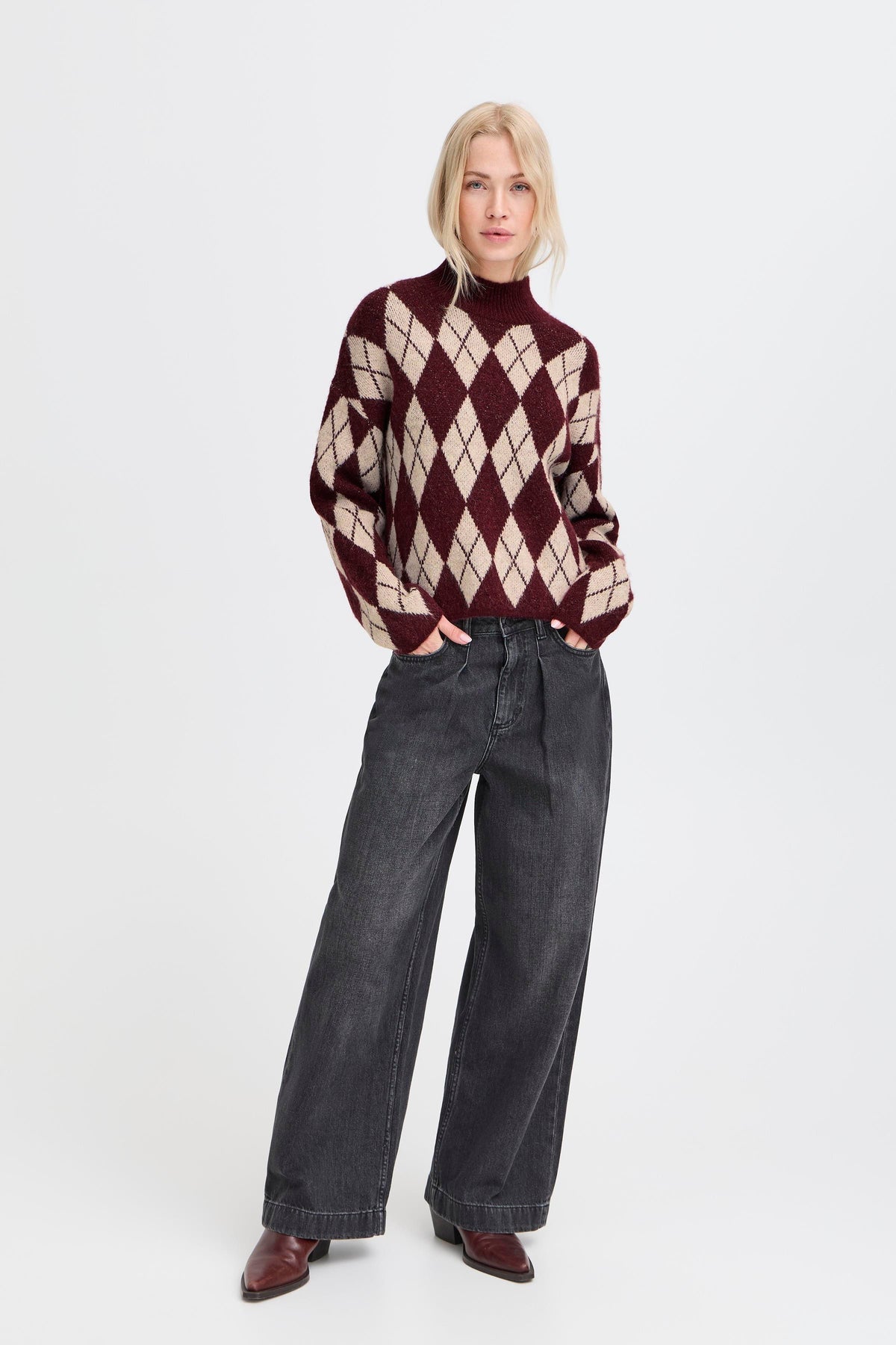 BYNAFTA ARGYLE JUMPER ruit