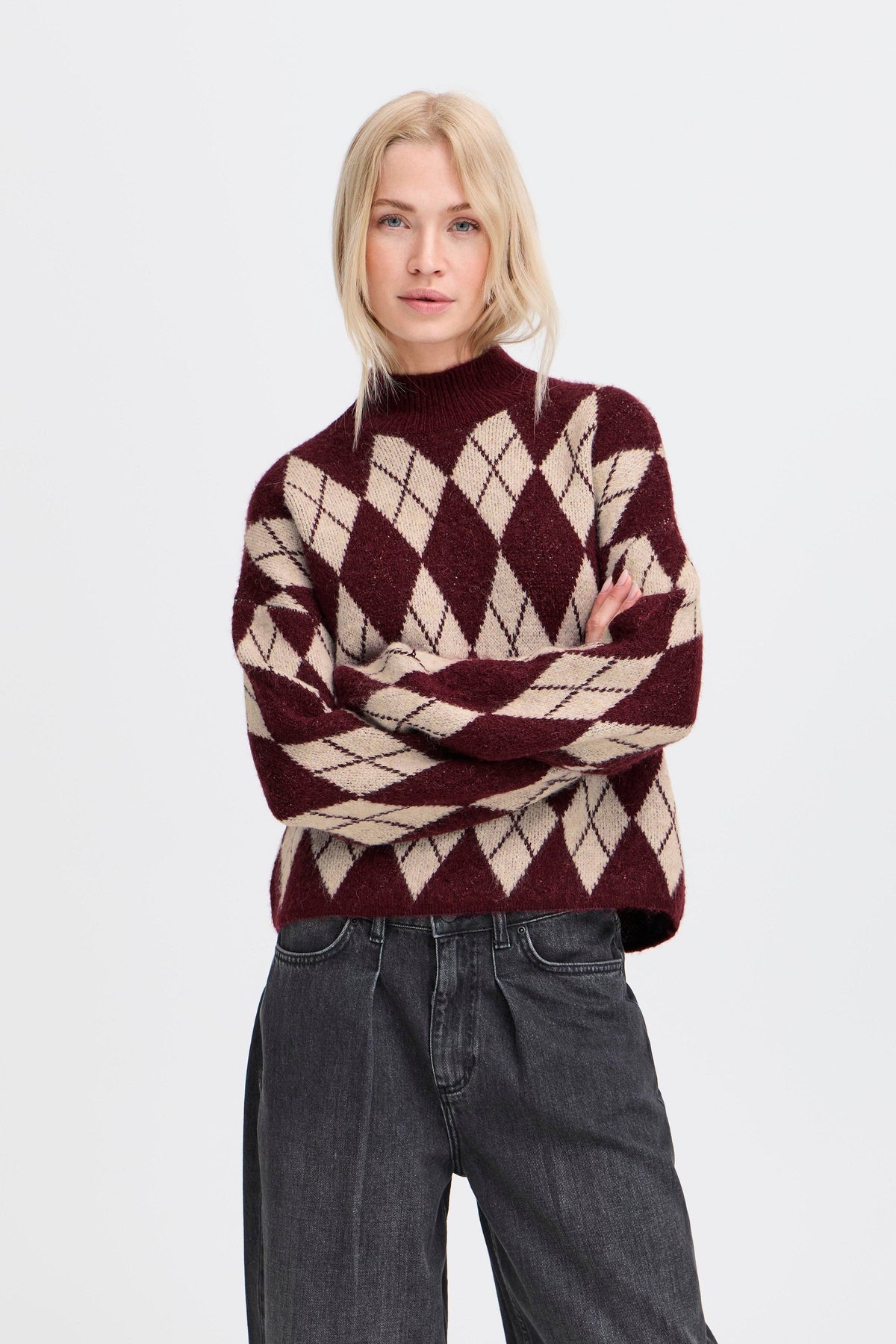 BYNAFTA ARGYLE JUMPER ruit
