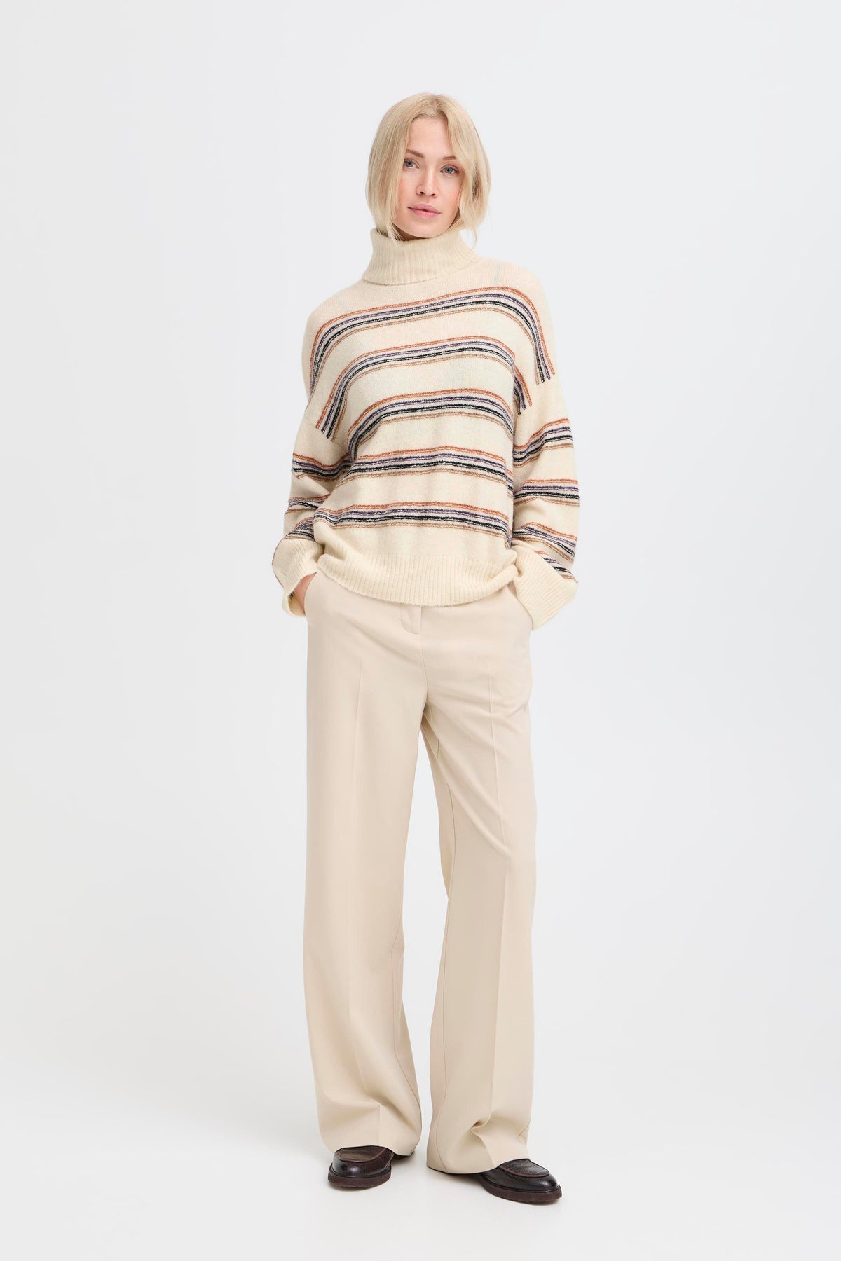 BYMONNA STRIPE JUMPER streep