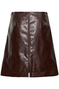BYDAINA SKIRT chocolat