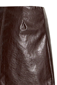 BYDAINA SKIRT chocolat