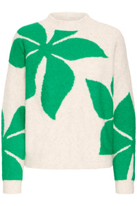BYOMEA FLOWER PULL groen