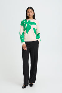 BYOMEA FLOWER PULL groen