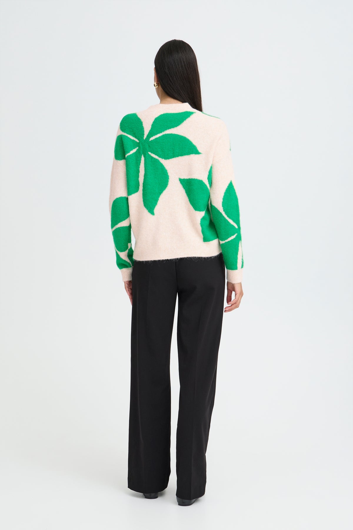 BYOMEA FLOWER PULL groen