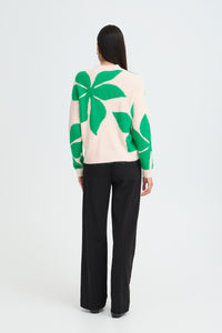 BYOMEA FLOWER PULL groen