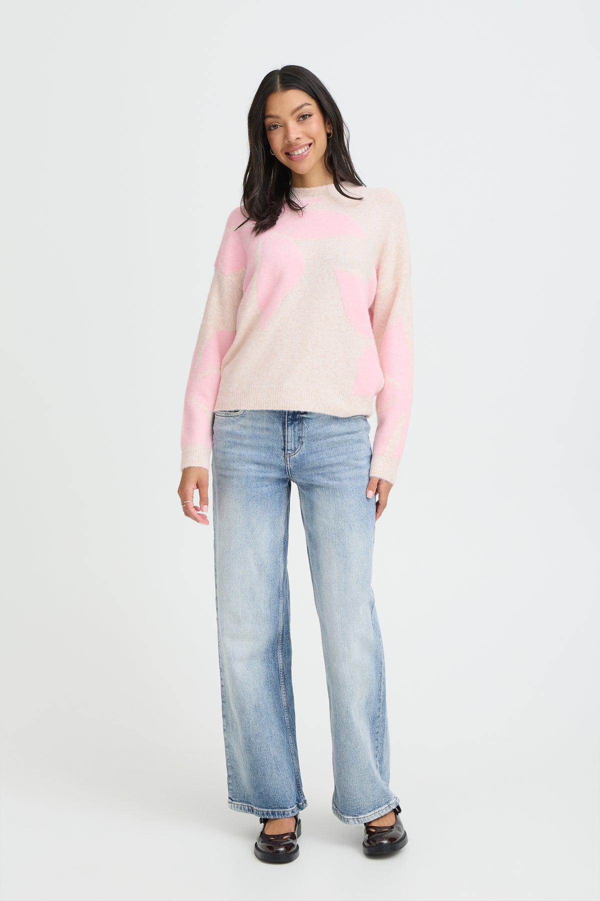 BYOMEA FLOWER PULL roze