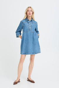 BYKACILA DRESS jeans donker