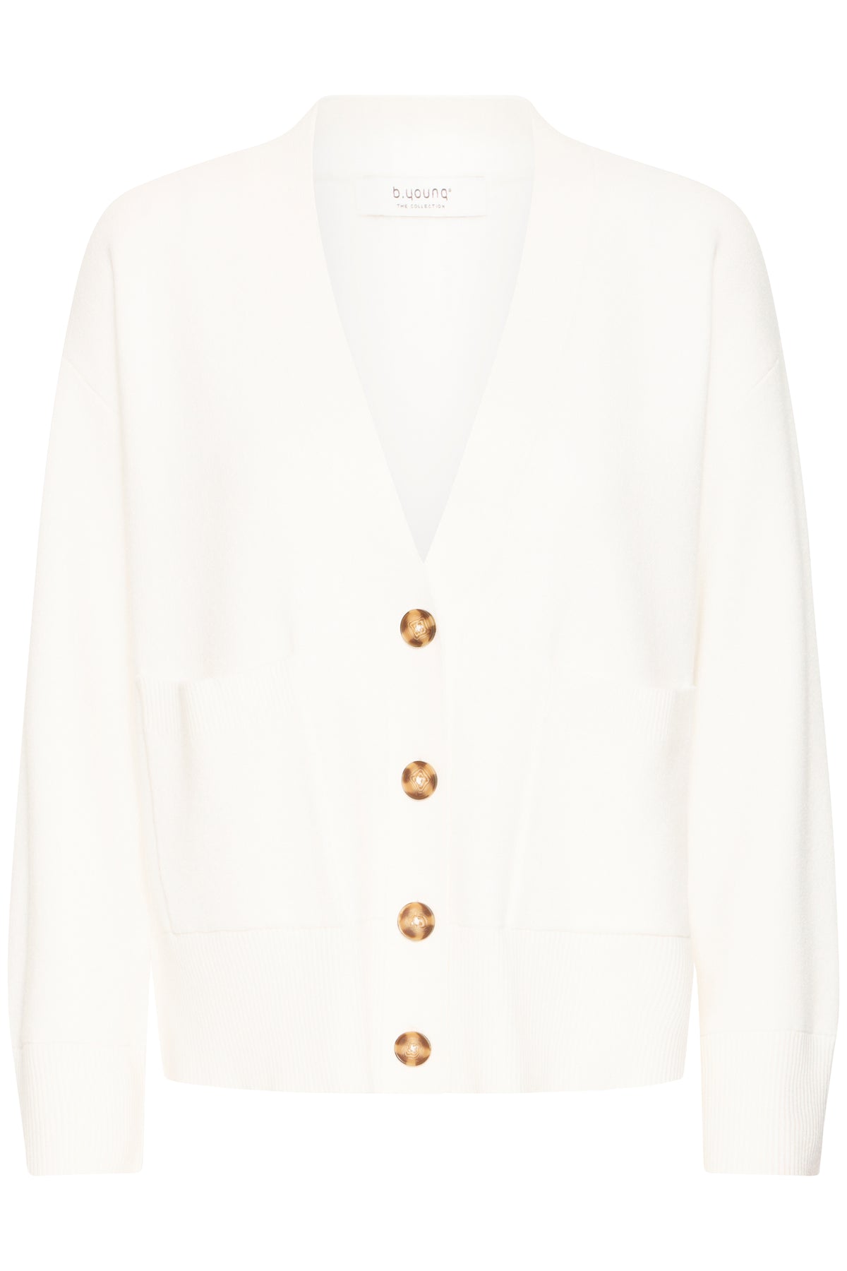 BYOTARI POCKET CARDIGAN wit