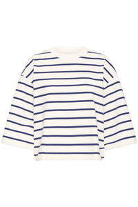 BYSAIMA TSHIRT blauwe streep