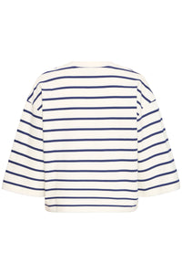 BYSAIMA TSHIRT blauwe streep