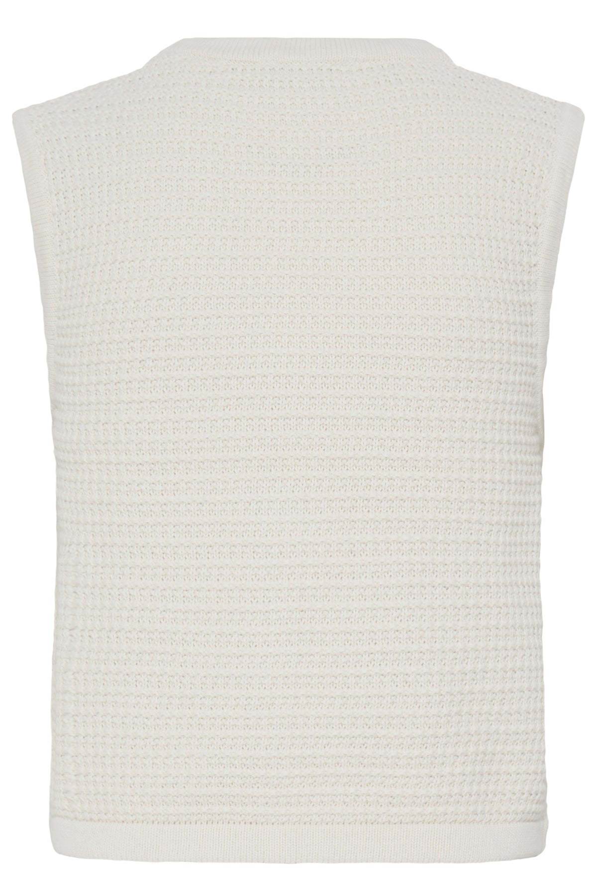 BYMIKALA SHORT WAISTCOAT ecru