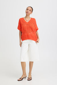 BYNERO PULLOVER oranje