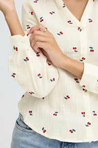 BYIBERLIN SHIRT creme