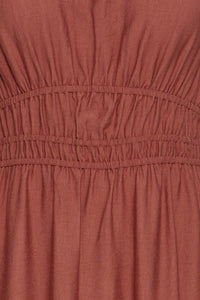 BYIGGY DRESS brick