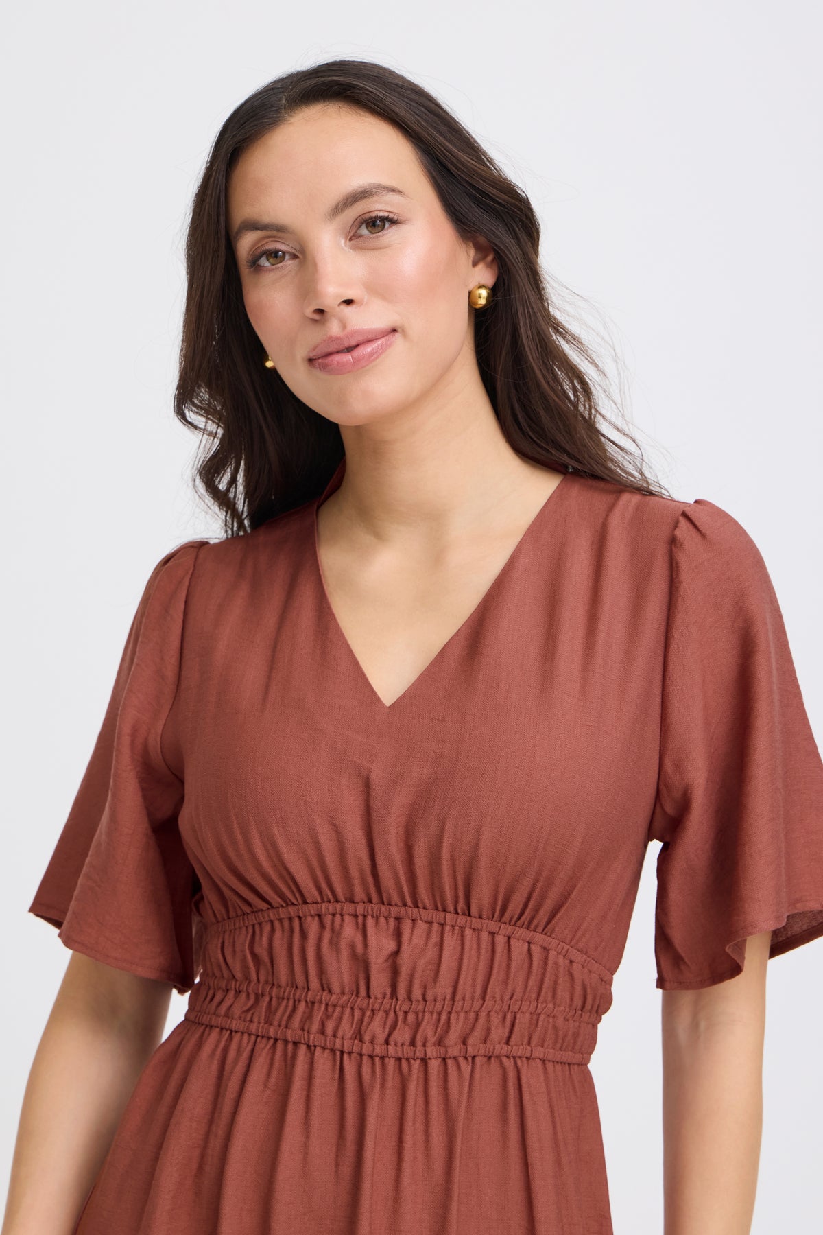BYIGGY DRESS brick